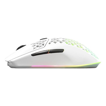 SteelSeries Aerox 3 2022 RGB Kablosuz Beyaz Gaming Mouse