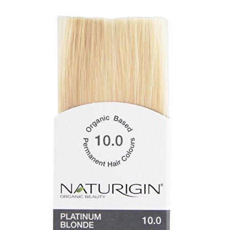 Organik İçerikli Saç Boyası (60 ml) - 10.0 Platin Sarı - Naturigin