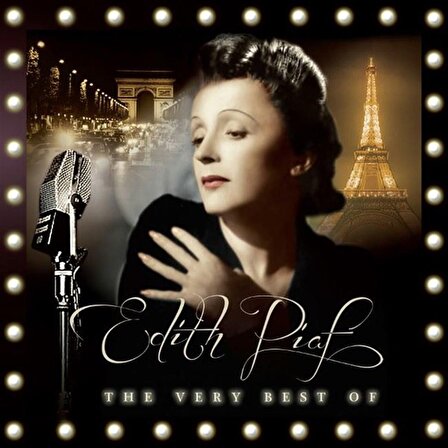 Edith Piaf -   The Very Best Of Edith Piaf  (Plak)  