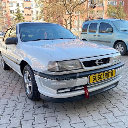 Opel Vectra A 1988-1995 Uyumlu Üniversal Astra H lip Esnek Ön Lip 2 Parça Tampon Altı Dil Karlık Ön Ek