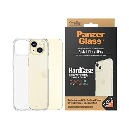 PanzerGlass iPhone 15 Plus Hardcase D3O Kapak