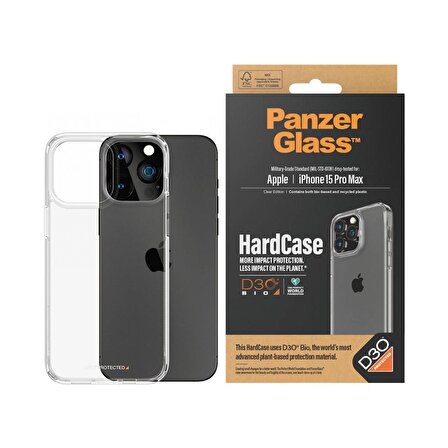PanzerGlass iPhone 15 Pro Max Hardcase D3O Kapak