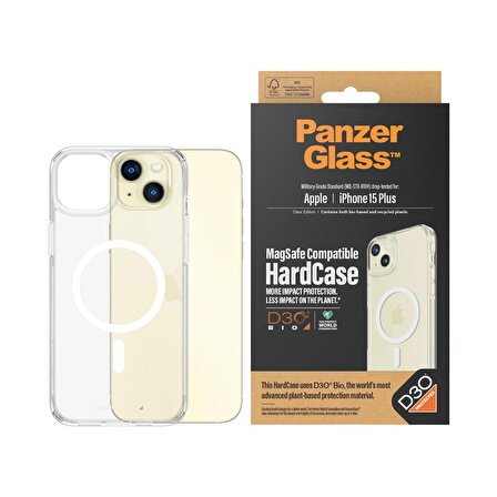PanzerGlass iPhone 15 Plus HardCase MagSafe D3O Kapak
