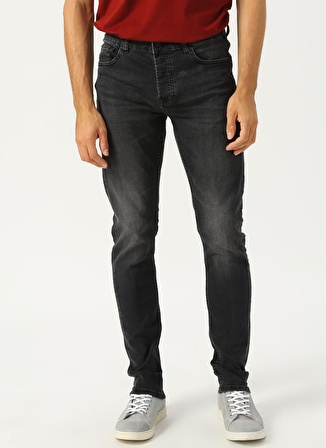 Only & Sons   Siyah Erkek Denim Pantolon onsLOOM BLACK WASHED DCC 0447 NOOS