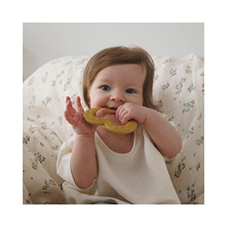 Bibs Baby Bitie Diş Kaşıyıcı - Peach