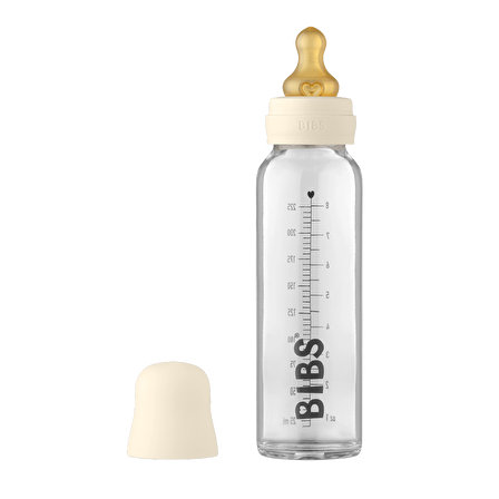 Bibs Baby Bottle Complete Set Biberon 225 ml - Ivory