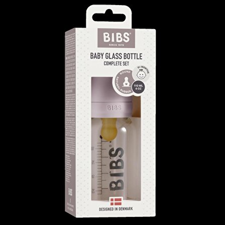 Bibs Baby Bottle Complete Set Bibero-D Lilac110 ml