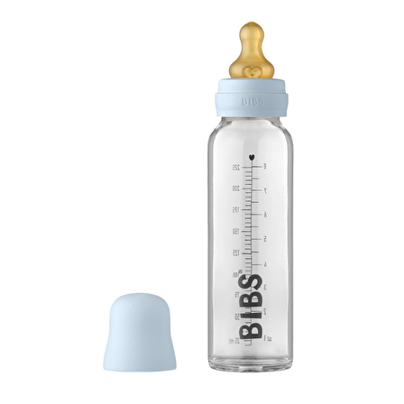 BIBS Baby Bottle Compl Set Biber- Baby Blue 225 ml