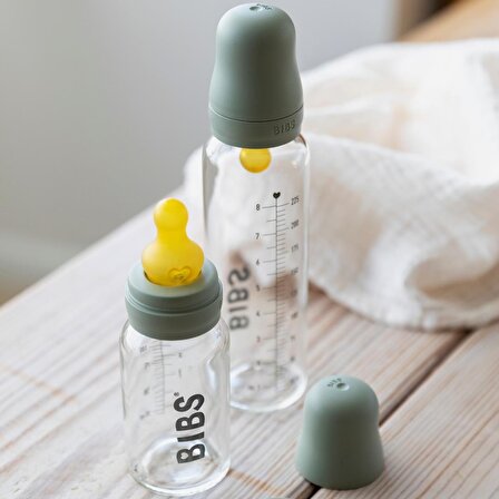 BIBS Baby Bottle Compl Set Biber- Baby Blue 225 ml
