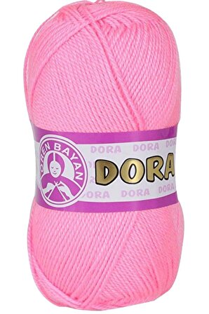 Dora El Örgü İpi Yünü 100 gr 040 Şeker Pembe