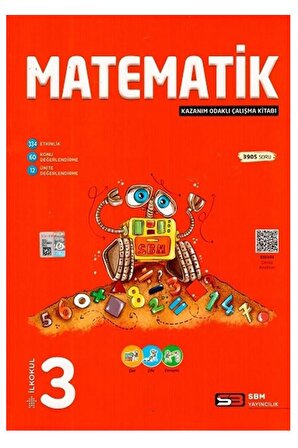 Sb Matematik Kazanım Odaklı Çalışma Kitabı 3.Sınıf