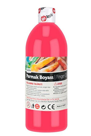 Red Apple Neon Parmak Boyası 500 Gr. Pembe