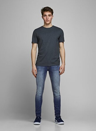 Jack & Jones Düşük Bel Skinny Fit  Erkek Denim Pantolon 12166854_JJILIAM JJORIGINAL AGI 005