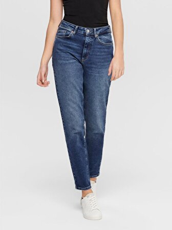 Only Kadın Mom Jeans Kot Pantolon - 15206610