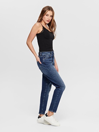 Only Kadın Mom Jeans Kot Pantolon - 15206610