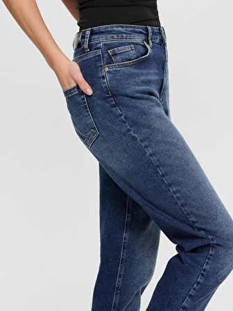 Only Kadın Mom Jeans Kot Pantolon - 15206610