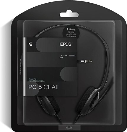 EPOS | Sennheiser PC 5 3.5mm Jaklı Multimedya Kulaklık