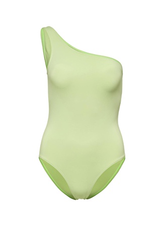 Only Yeşil Kadın Mayo ONLALBA ONE SHOULDER SWIMSUIT