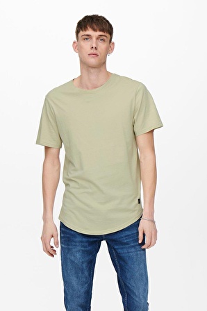 Only & Sons Longy Tee Noos Oil Green - 22002973