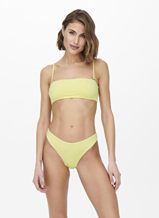 Only Sarı Kadın Bikini Alt ONLOLLI BIKINI BRAZILIAN