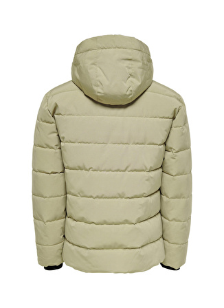 Only & Sons Açık Kahve Erkek Mont 22019598_ONSCAYSON PUFFA OTW