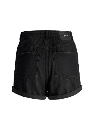 JJXX Kadın Siyah Şort JXHAZEL MINI SHORTS HW AKM5