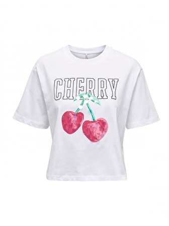 Only Kadın T-shirt  ONLKITA  FRUIT TOP 15263120