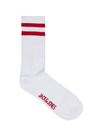Jack & Jones Kırmızı Erkek Çorap 12217642_JACAUSTIN TENNIS SOCK
