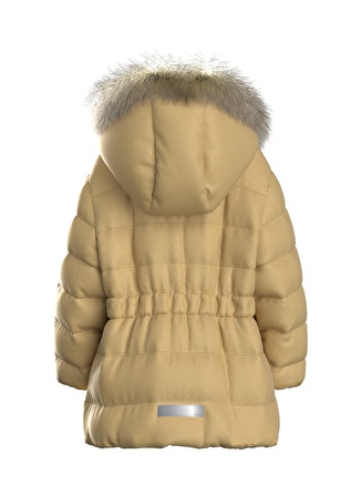 Name İt Altın Kız Çocuk Düz Mont NMFMERETHE JACKET2 GLITTER NOOS