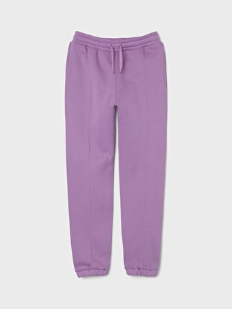 Lmtd Pembe Kız Çocuk Düz Eşofman Altı NLFKIM R SWEAT PANT W. PINTUCK