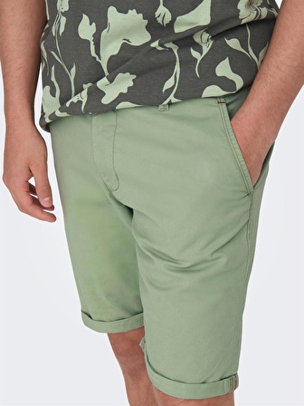 Only & Sons Onspeter Reg Twill 4481 Shorts Noos Erkek Şort