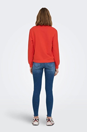 Only Kadın Bisiklet Yaka O-neck Sweatshirt - 15277786