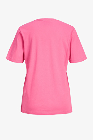 JJXX Jxanna Kadın Pembe T-Shirt 12206974-Carminerose