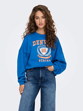 Only Mavi Kadın Sweatshirt 15280180