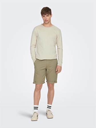 Only & Sons Onspeter Reg Twill 4481 Shorts Noos Erkek Şort