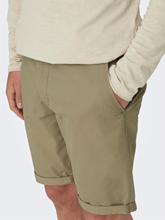 Only & Sons Onspeter Reg Twill 4481 Shorts Noos Erkek Şort