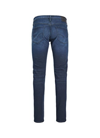 Jack & Jones Düşük Bel Slim Fit Erkek Denim Pantolon 12237320_JJIGLENN JJICON GE 942