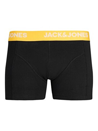 Jack & Jones Siyah Erkek Boxer JACVITO SOLID TRUNK