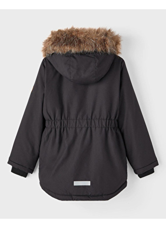 Name İt Siyah Kız Çocuk Mont NKFMARLIN PARKA JACKET PB