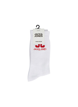 Jack & Jones Kırmızı Erkek Çorap 12240976_JACJJ LOGO TENNIS SOCK