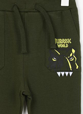 Name İt Lastikli Paça Haki Erkek Çocuk Eşofman Altı NMMJOVAN JURASSIC SWE PANTS UNB