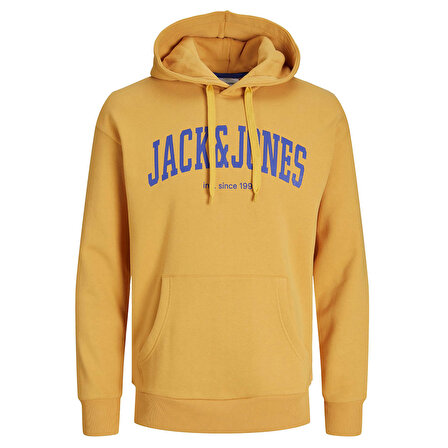Jack & Jones Josh Erkek Turuncu Sweatshirt (12236513-HNYG)
