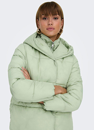 Only Yeşil Kadın Mont ONLNEWSYDNEY SARA PUFFER JACKET CC