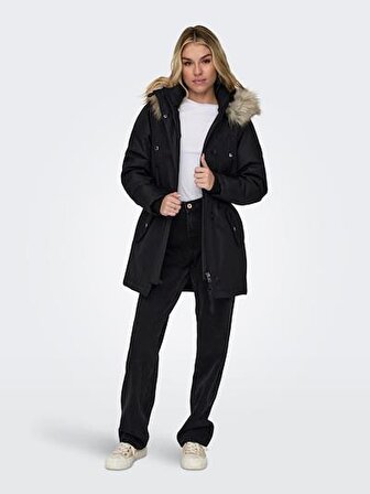 ONLIRIS FUR WINTER PARKA CC 2023 OTW SİYAH