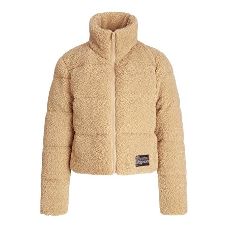 Jack & Jones 12240601 Jxisa Teddy Puffer Jacket Otw Bej