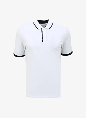Jack & Jones Beyaz Erkek Polo T-Shirt JJSTEEL POLO SS