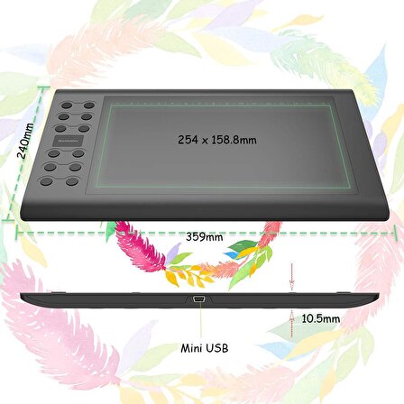 Gaomon M106K 13.1 - 16 inç Grafik Tablet