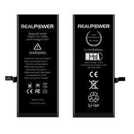 Realpower Apple iPhone 8 Plus Uyumlu Yüksek Kapasiteli Batarya Pil 3700mah