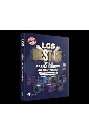 1. Dönem 2023 LGS 8.Sınıf LGS Best Of 7 li Karma Deneme