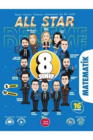 8.Sınıf All Star Branş Deneme Matematik